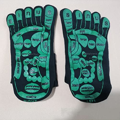 Black Reflexology Socks Set2