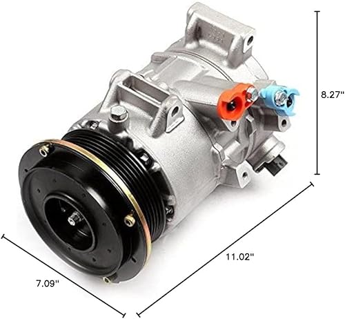Miniatura 9 de ECCPP Compresor del A/C 2006-2008 para Toyota RAV4 2.4L 2007-2009 para Toyota Camry 2.4L Bomba del compresor de la CA