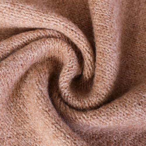 Striped Triangular Knit Shawl for Women Winter Fall Warm Casual Sweater Pashmina Shawls and Wraps Scarf Cape 20254