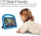 Fire HD 10 & Fire HD 10 Plus Tablet Case for Kids (13/11th Gen, 2023/2021 Release) -Mansiruyi Lightweight Shockproof Case with Handle Stand for Fire HD10 Kids&Kids Pro Tablet - Blue - Image 5
