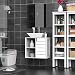 kleankin Mueble Bajo de Lavabo para Baño Compacto con 2 Estantes Abiertos...