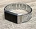 Silver Bracelet For Fitbit Charge 3 Band Adjustable Size Women Fitbit Charge 3 Bangle