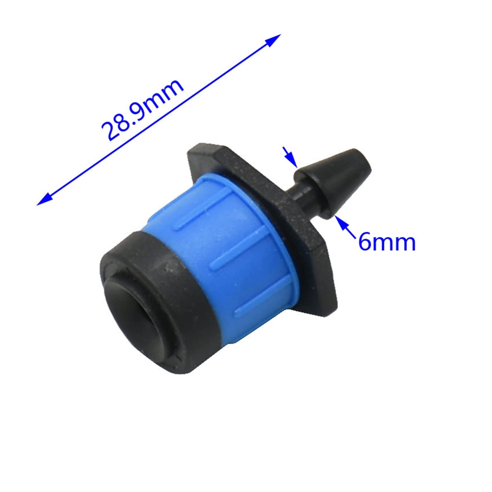 Raccordi per tubi per irrigazione a irrigazione giardino Annaffiatori Spruzzatore a 360 gradi Distributed Garden Watering Sprinkler 400 pezzi di giardinaggio for la famiglia Strumenti di irrigazione d
