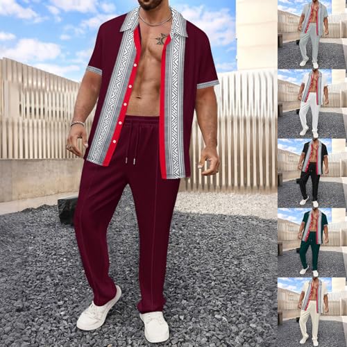 Ensemble ethnique homme pour ne plus souffrir de la chaleur en vacances