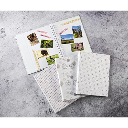 Hama Slip-in Album (Photo Album with 4 Pages, Album for 8 Photos in 1 x 15 cm Format, Photo Book for Gluing) Multi-Coloured - Image 3
