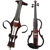 Aliyes Handmade Professional Solid Wood Electric Cello 4/4 Full Size Silent Electric Cello-1601