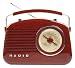 Produktbild König HAV-TR700BR Retrodesign UKW/MW-Radio braun