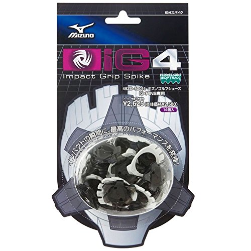 MIZUNO ゴルフ スパイク IG4 14個入り ユニセックス PINSシステム専用 レンチ別売り 45ZD50014