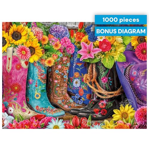 Puzzle Western para 14 anos miniatura 6