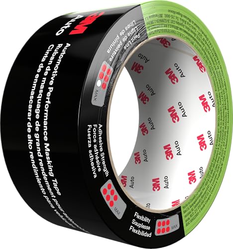Image of 3M Automotive Performance Masking Tape, 03435, 48 mm x 32 m, 1 Roll