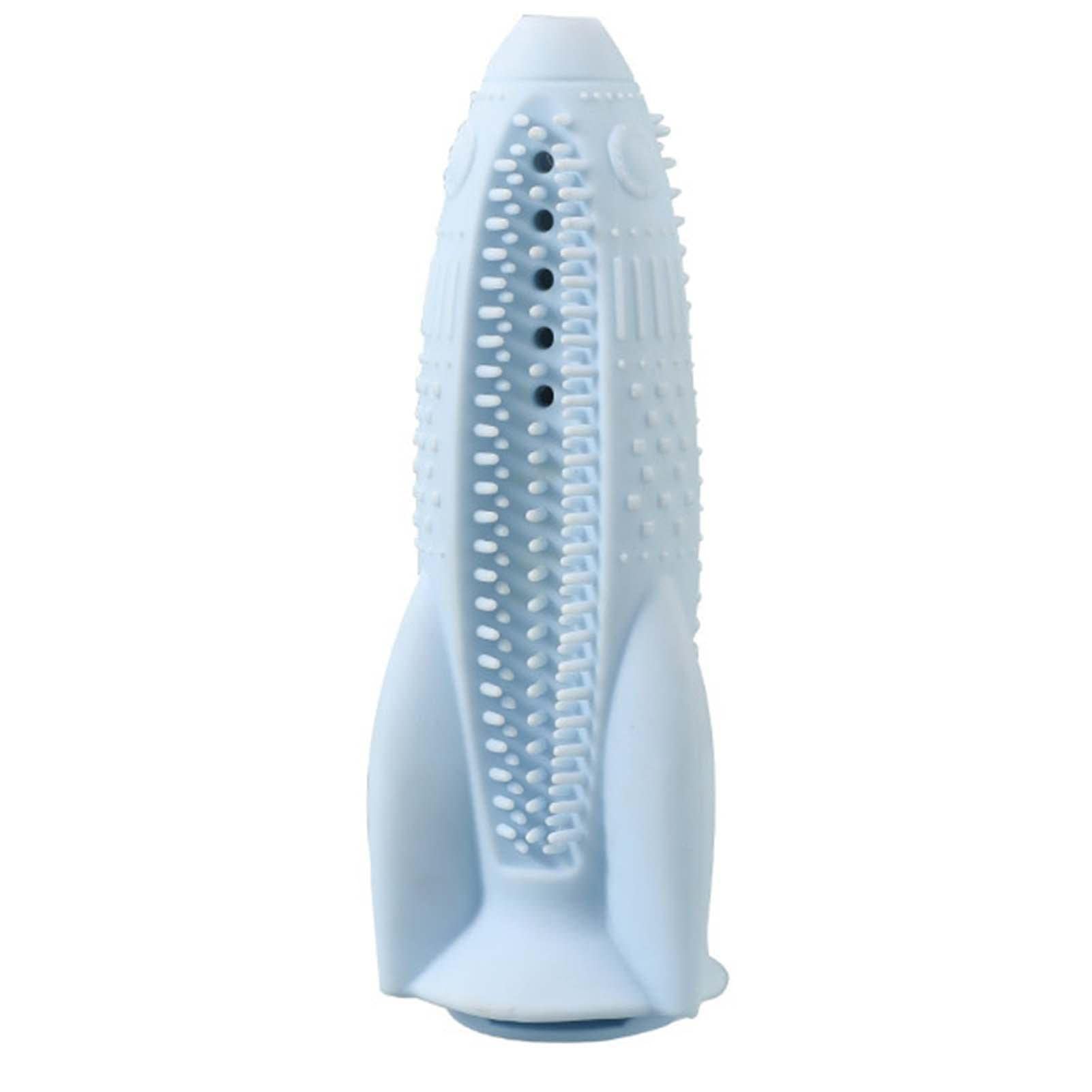 4 giocattoli da masticare in silicone per cuccioli, giocattolo 3 in 1 per la pulizia dei denti del cane, giocattolo interattivo per la pulizia dei denti, giocattoli da masticare per gattini, per