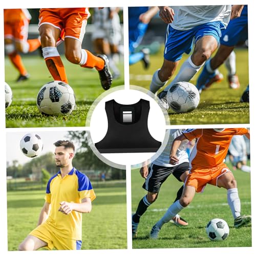 Chaleco de fútbol para GPS transpirable de licra flexible unisex 4