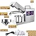 DITOSH Oil Press Machine Oil Extractor Commercial Automatic Stainless Steel Cold Press Oil Machine Electric Seed Oil Maker Silver Oil Pressure Machine for Home Use 820 W 110 V US Plug
