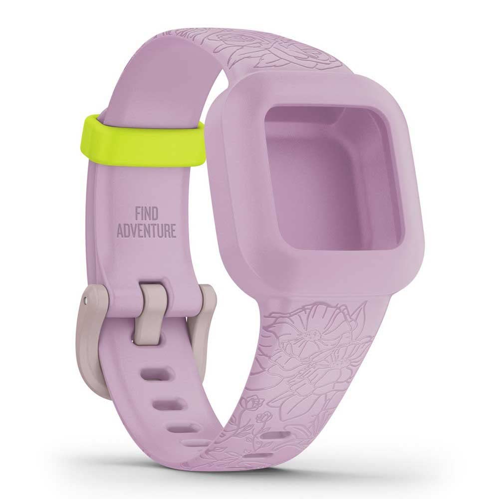Garmin vívofit jr. 3 Replacement Band, Accessory band only, Original accessory, Silicone, Lilac Floral, purple, 20 mm - Image 3