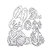 Produktbild Boji Stanzschablone Ostern Hase Scrapbooking Stanzschablonen Stanzen Schneiden Schablonen Stanzformen, Für Sizzix Big Shot/Cricut Cuttlebug/und Andere Stanzmaschine