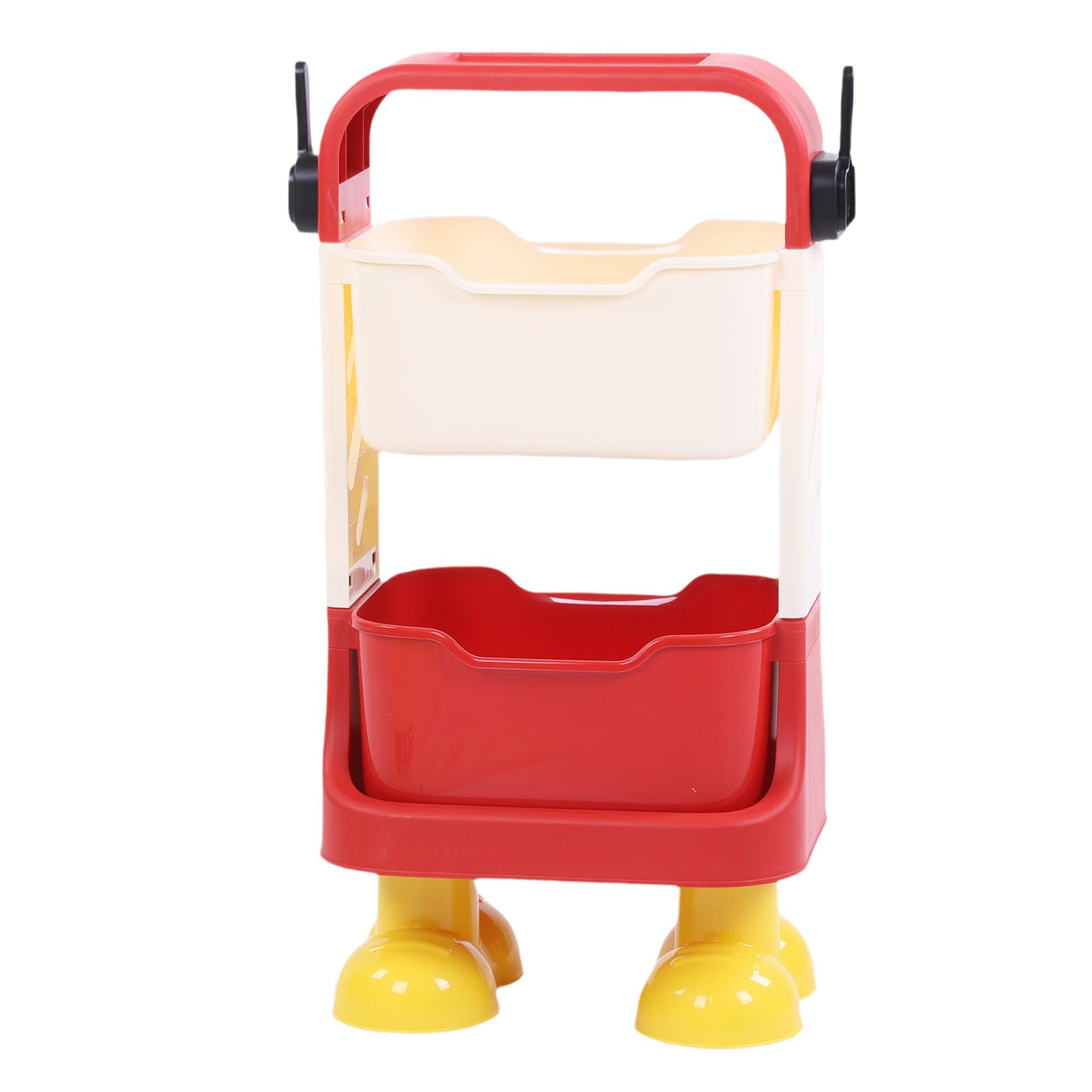 Carro Utilitario, Carro Organizador de Almacenamiento Rodante Resistente con Ruedas, Rodante Utilitario para Cocina, Baño, Garaje (2 Capas)