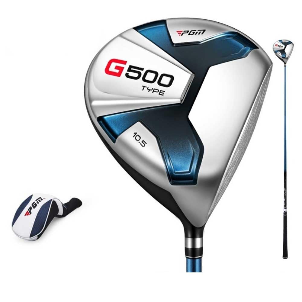 Canne à golf en bois n°1 pour droitier 10,5 degrés pour homme avec manche en graphite de qualité R/S avec couvre-tête