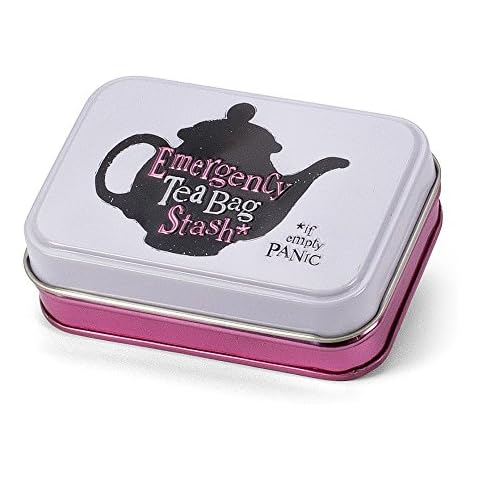 Brightside Tea Bag Stash Metal Tin Cover