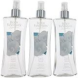 Fresh White Musk by Body Fantasies 3 Pack 8oz Fragrance Body Spray women