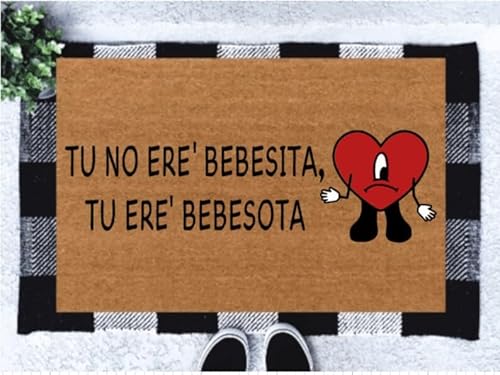tbbvhd �E�F���J���o�b�h�o�j�[�h�A�}�b�g No Ere Bebesita Tu Ere Bebesota �t�@�j�[�h�A�}�b�g ���킢���}�b�g���O 20x32�C���`