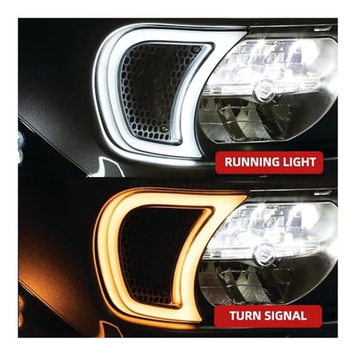 Clignotants LED moto pour Road Glide 2015-2026 avec inserts de ventilation - 3