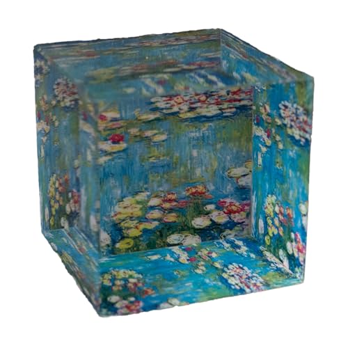 Presse-papiers MONET Nénuphars en verre souvenir artistique idéal pour offrir