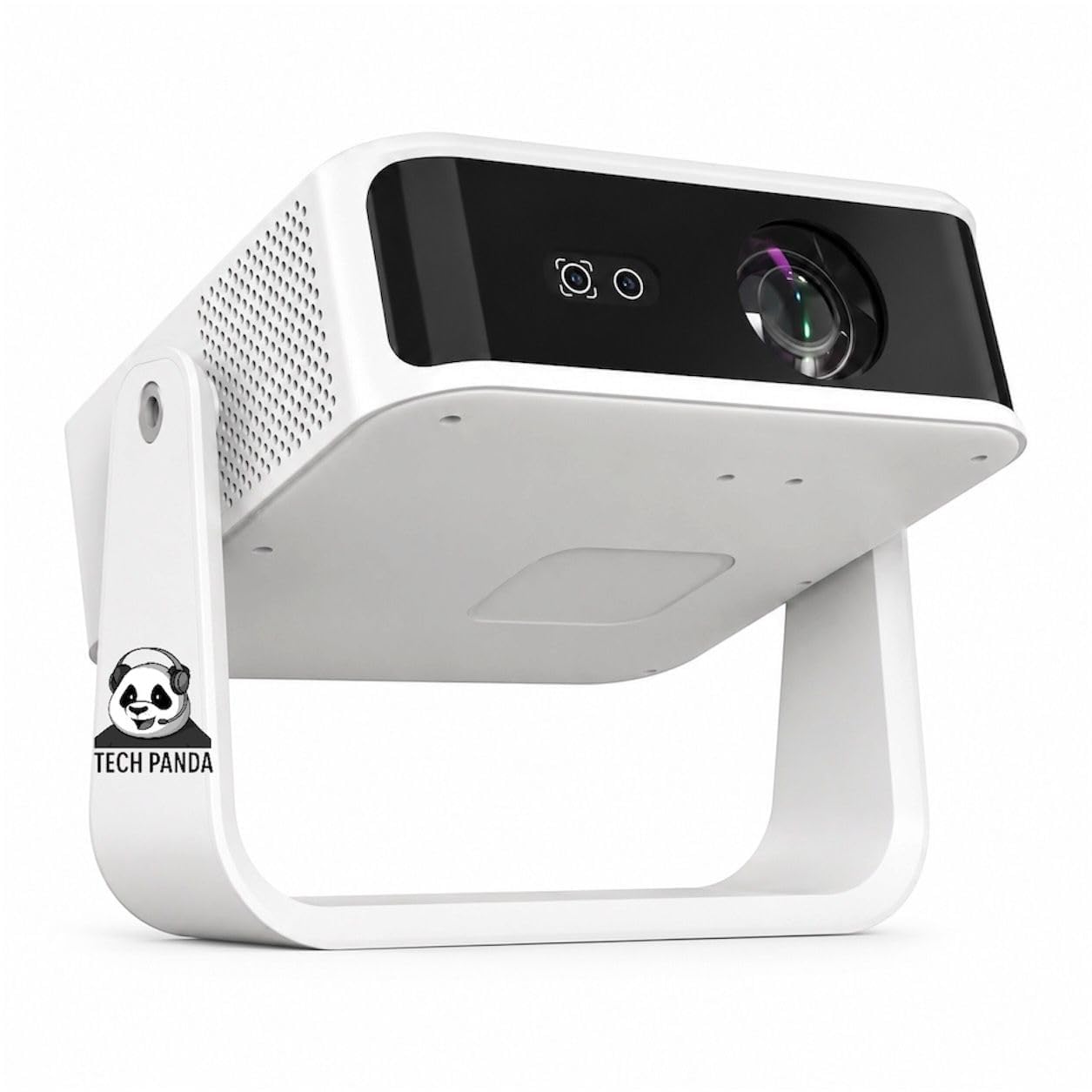 Tech Panda Mini Smart Projector with Built in Speaker Portable HD Home Theater Projector for Movies Online Classes Gaming HDMI USB AV Mobile Laptop Compatible LED Projector-image-42
