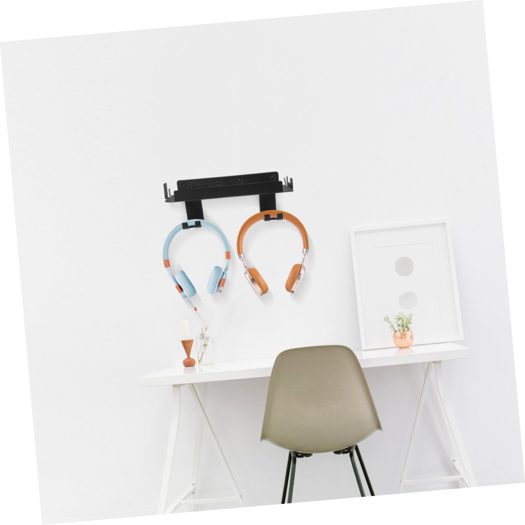 Uonlytech Soporte De Montaje Pared para Consola De Soporte Vertical para Mando para Sala De Estar o Dormitorio