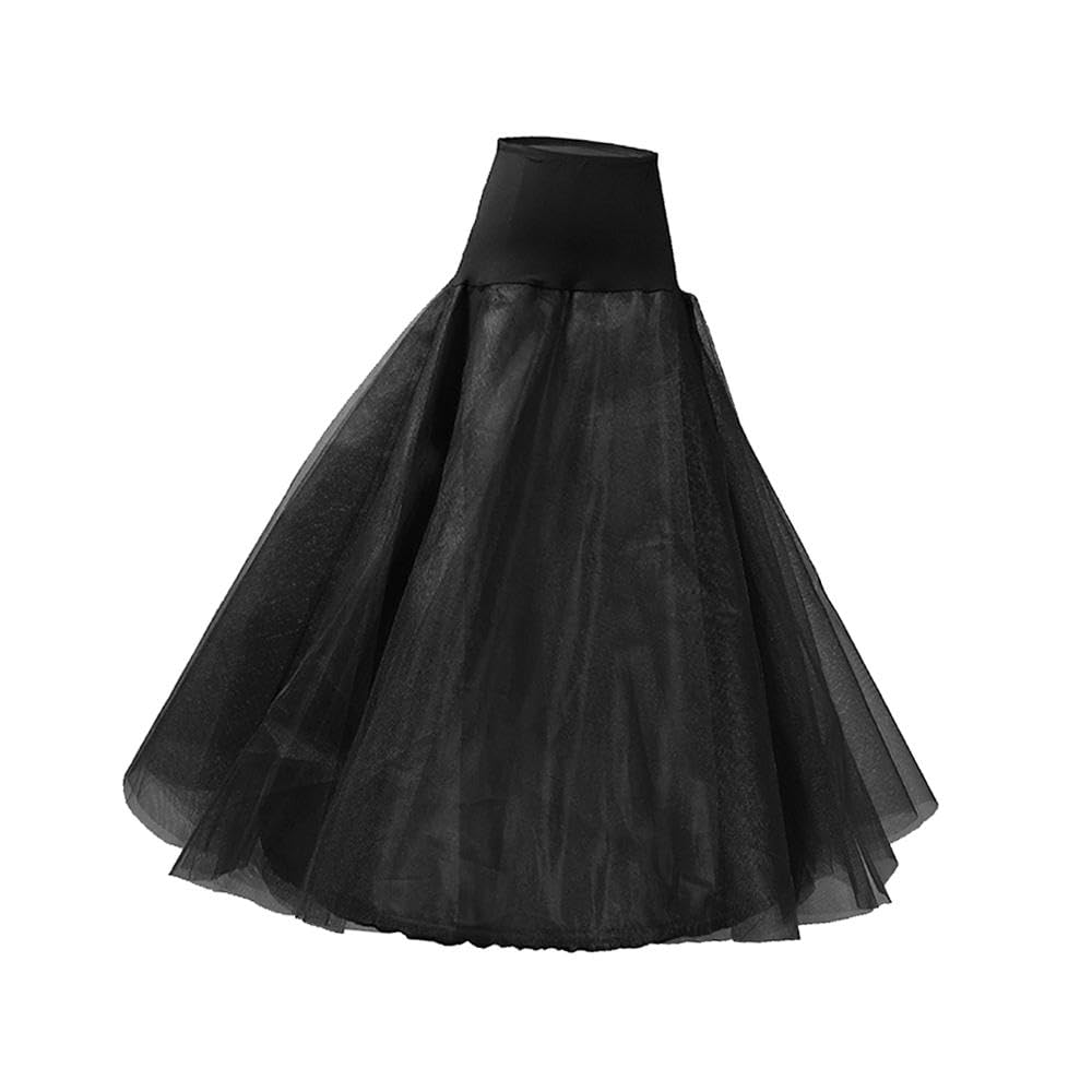 Jupon de mariée long en tulle et polyester à taille élastique - 8
