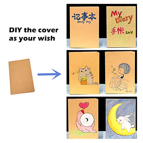 Carnet de notes de voyage pour organiser vos idées avec ce lot de 6 cahiers A5 - 4