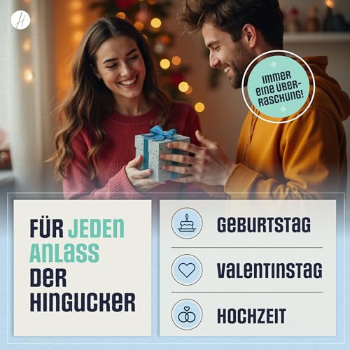 DIY Explosionsbox Geschenkbox Set zum selber basteln - Pop Up Foto Überraschungsbox - Geschenk Box Bastelset als Geburtstagsgeschenk, personalisiertes Geschenk