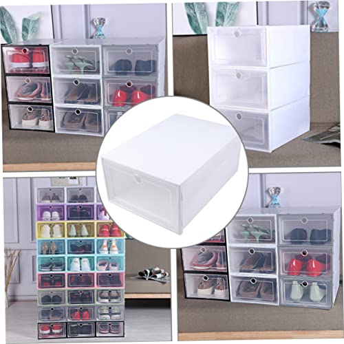 Boîte à chaussures transparente pour optimiser le rangement de l'entrée - 6