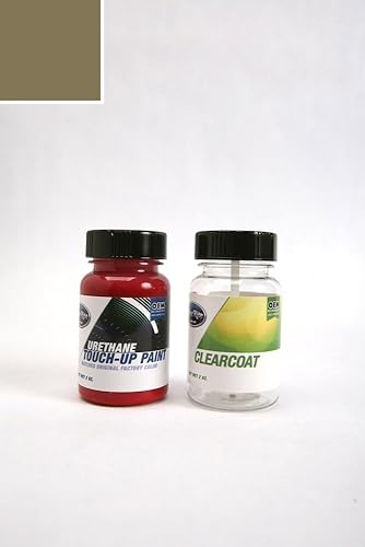 Botella de 2 onzas para pintura de retoque automotriz BMW 3  Havanna Metallic Clearcoat A17  Paquete de valor