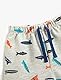 Koton Babyboy Fish Printed Shorts Drawstring