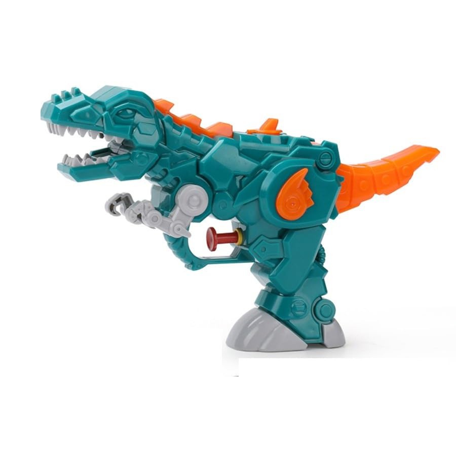 LUMO BRILLIANT TOYS Robot Deformable Dinosaur Mouth Spraying Water Gun Toy Dinosaur Squirter Toy for Kids Outdoor Squirt Toy High Capacity Foldable Pool Games Long Range Water Toys - Multicolor (B0DFPTDXW2) Amazon Price History, Amazon Price Tracker