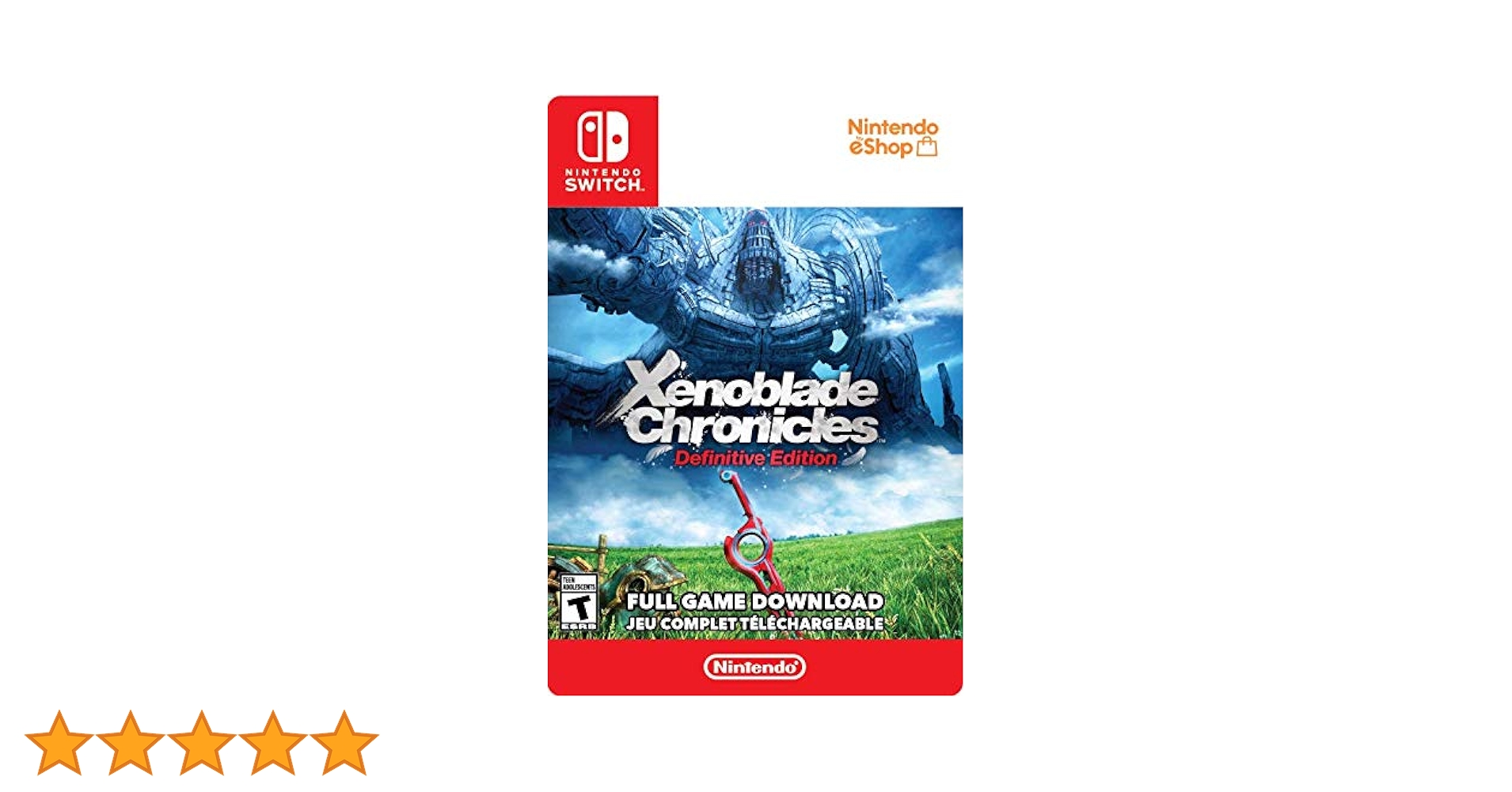 Nintendo Switch Xenoblade Definitive Edition Xenoblade Chronicles: Definitive Edition: Für Nintendo