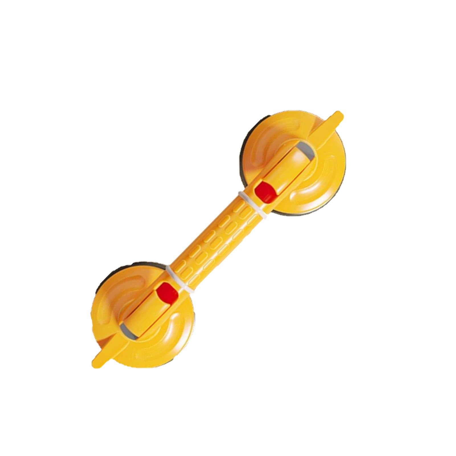 Fkxsxaz Yellow Suction Cup Bathroom Grab Bars With Indicator, Suitable For Showers, Designed Disabled And Elderly Users(,38Cm)