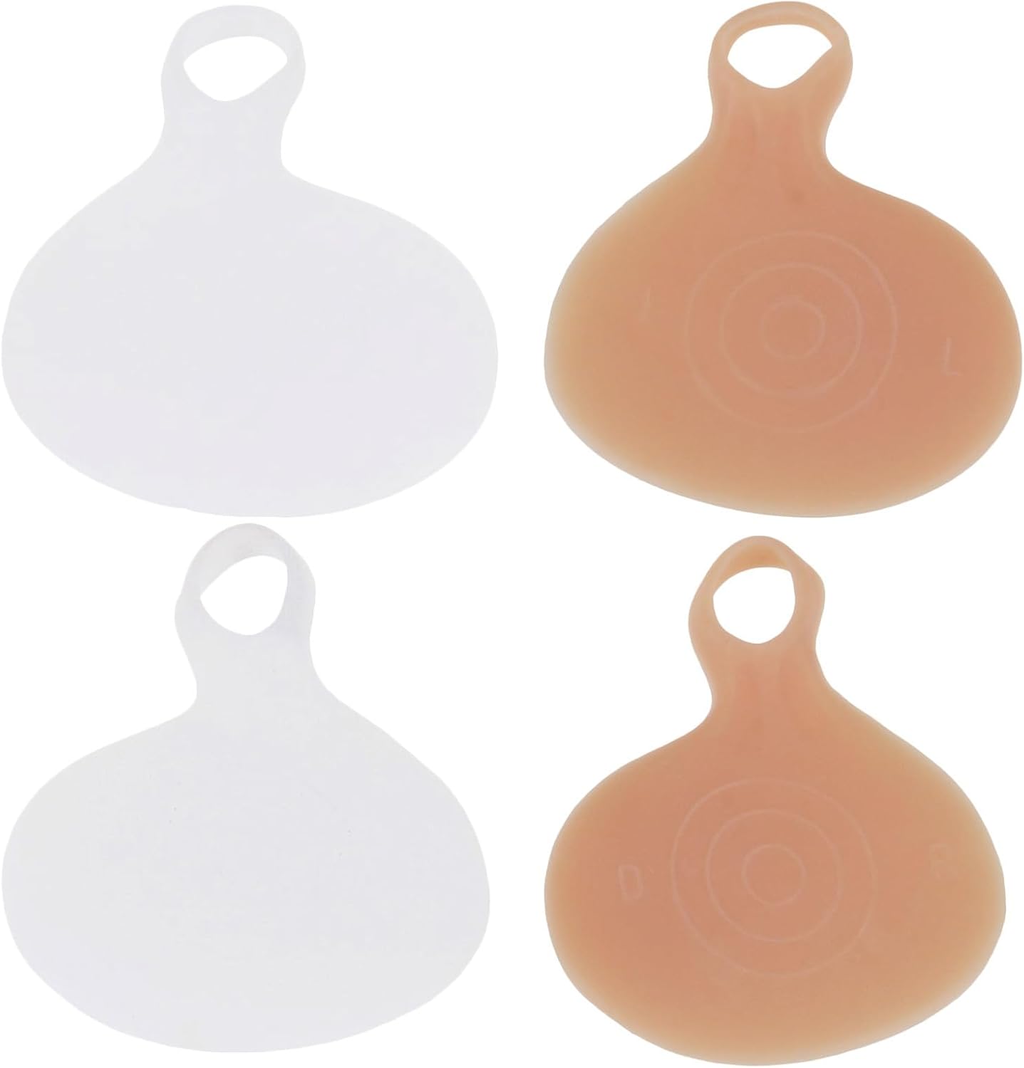 2 Pairs Silicone Metatarsal Foot Pads for Relief