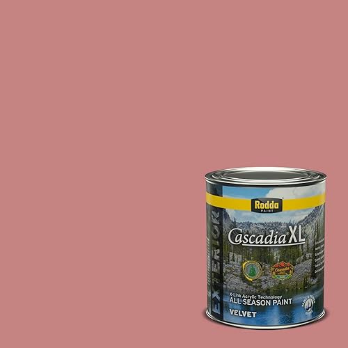 Vista 186 de Rodda Paint CASCADIA ZERO - Pintura satinada e imprimación para interiores en uno, 1 galón, Lady Flower Flor de señora