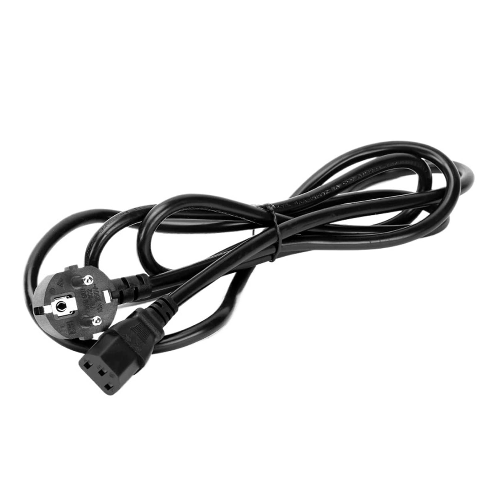 Cavo di alimentazione UE Euro IEC C13 Cavo di prolunga di alimentazione CA 1m 1.5m 1.8m 3 * 0.75mm for PC Monitor di computer Stampante TV(1M)