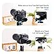 JJC Kamera LCD Sucher, 3X Vergrößerung Kamera Bildschirm Sucher mit Arca-Type Quick Release Platte, Kamera Bildschirm Lupe Sonnenblende Hood für DSLR/SLR Kameras