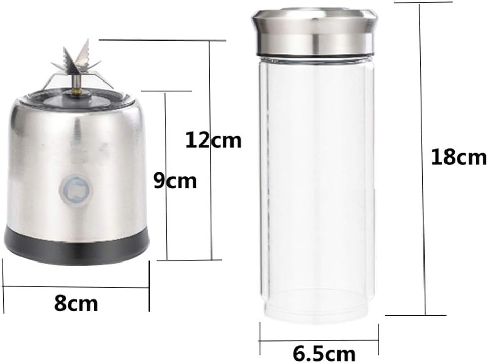 Portable Blender, Juicer, Household Fruit Mixer - Mixing Machine with Charger Cable