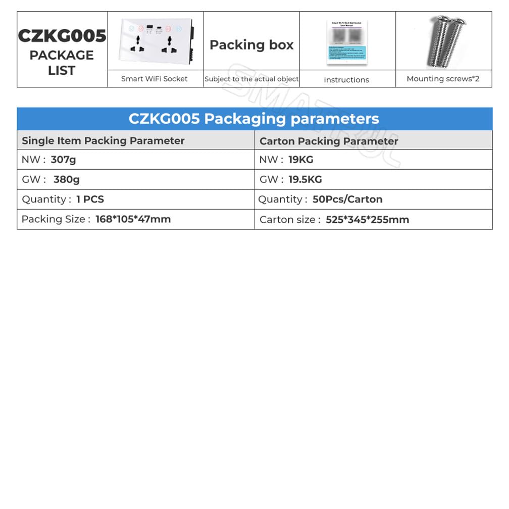 Tuya WiFi WLAN Smart Socket USB Type-C 15W Wall Outlet Universal Plug Outlet Smart Home Sock Compatible with — view 6
