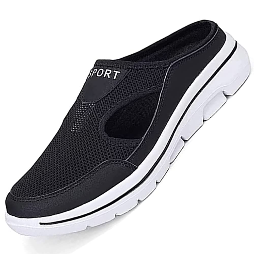 soputry Men's Comfort Breathable Support Sports Sandals, Outdoor Casual Non Slip Orthopedic Sneakers Walking Slip on Shoes