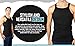 AC BASICS 2-4 Packs Men's G-Unit Style Cotton Tank Tops Square Cut Muscle Rib A-Shirts (US, Alpha, Medium, Regular, Regular, 2, Black & White)