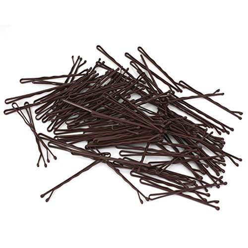 Lot De 30 Pinces à Cheveux (Bobby Pins) - 5 Cm, Couleurs Blanc, Rose, Mauve, Dans Une Boîte De Rangement Rose - 9