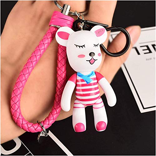 JIEMIANY 9 Styles PVC Schlüsselanhänger Creative Series Freunde oder Familie, Handgemachtes kreatives Design, das es wert ist, gesammelt zu Werden, Macht Menschen glücklich Cover