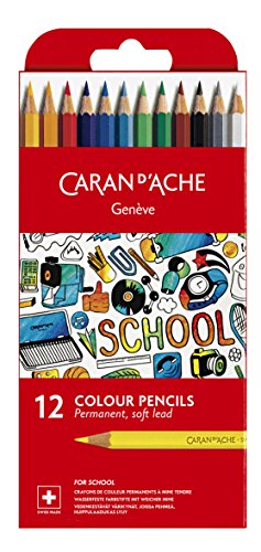 Caran D'Ache 1291-712 - Pack de 12 lápices