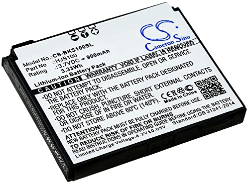 ▶ Tensione: 3,7 V | ▶ Capacità: 900 mAh/3,3 Wh | ▶ Tipo di batteria: Li-Ion | ▶ Dimensioni: 48,30 mm x 38,95 mm x 5,60 mm | ▶ Peso: 40 g. | ▶ Prodotto: 100% compatibile