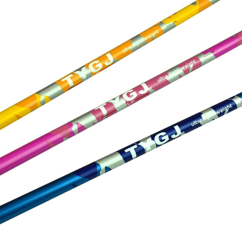Kije Golfowe Dla Dzieci Nr 7, żelazka, Węglowe, Dla Chłopców I Dziewcząt, Dla Dzieci I Początkujących, Do ćwiczeń, blue-carbon shaft(age 6-8)